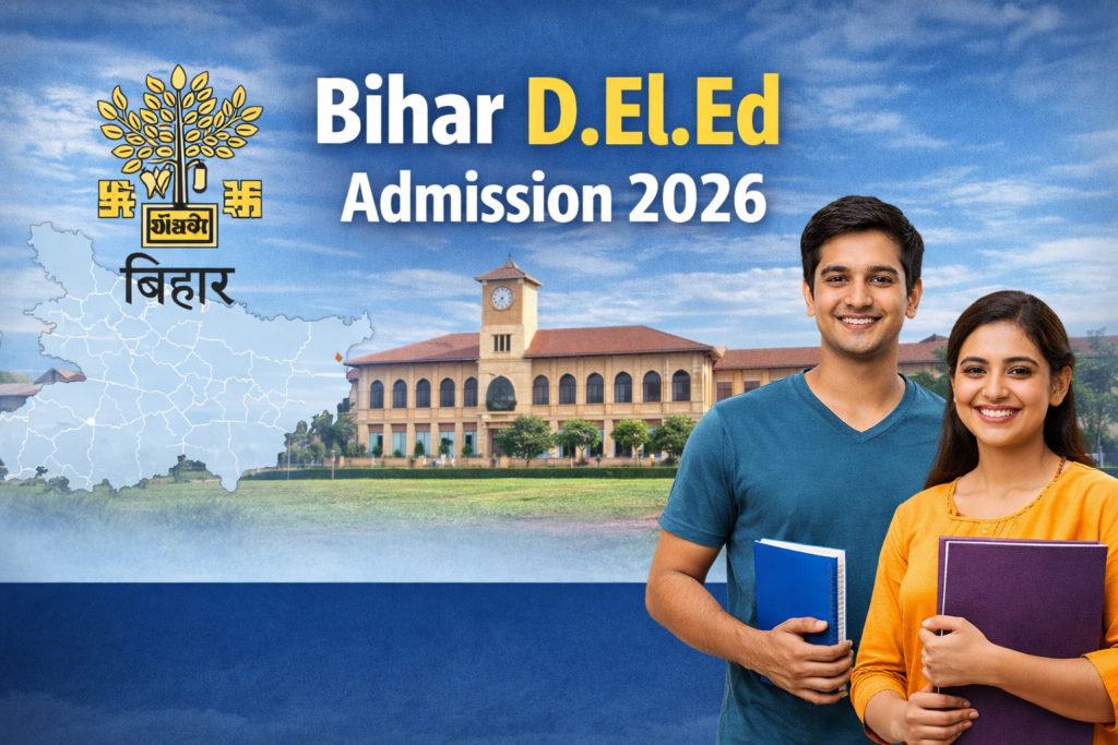 Bihar DElEd Admission 2026 : Eligibility Criteria, Age Limit, Fees, Exam Pattern & Schedule